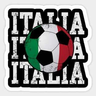 Italia Soccer Italian Flag Italy Italiano Sticker